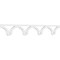 Ekena Millwork Trenton Architectural Grade PVC Running Trim, 6"H x 5/8"P x 48"L RUNP06X0625X48TRN - alternate 1